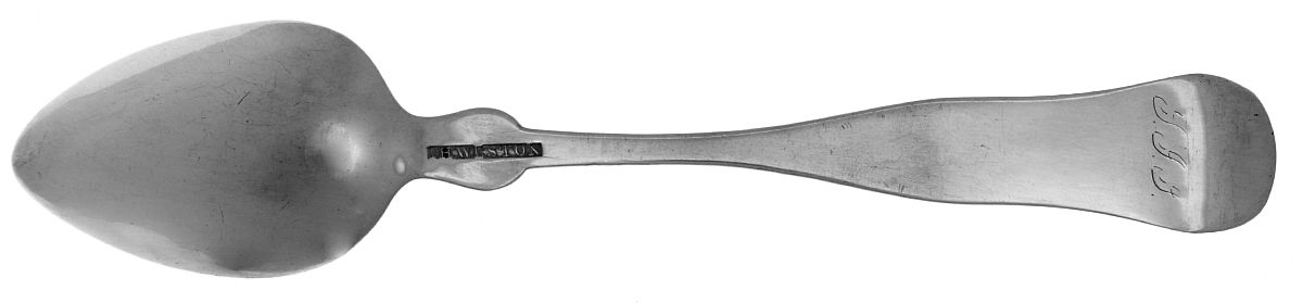 Coin Silver Flatware Teaspoon by J.H. Weston-2