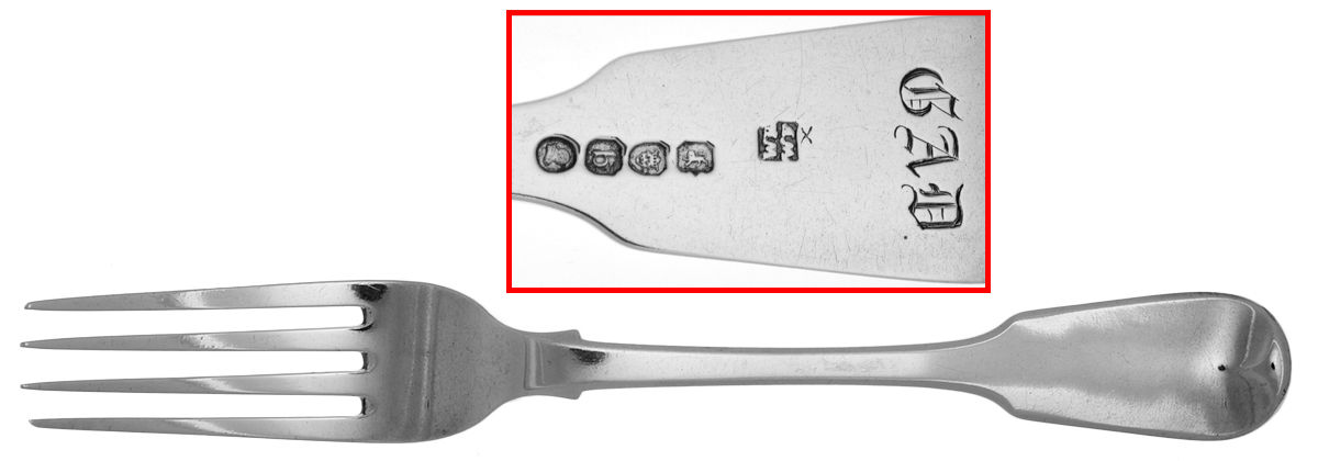 WFR3 (Sterling) Monogram Fork by William Eley & William Fearn-1