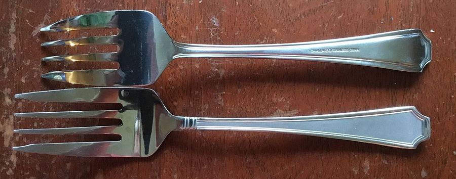 WAS262 (Stainless) Individual Salad Fork by Wallace Silver-1