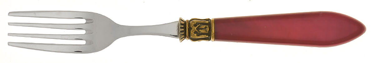 St Moritz-Red (Stainless) Fork by Wallace Silver-1