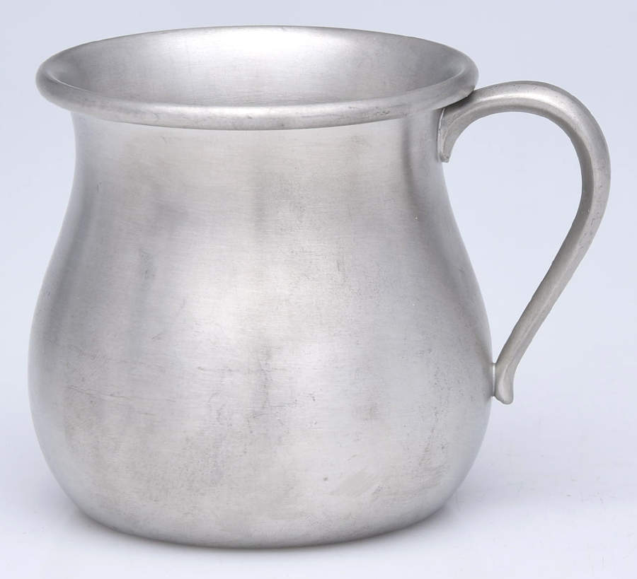 1173 (Pewter, Hollowware) Child's Cup by Web Silver-1