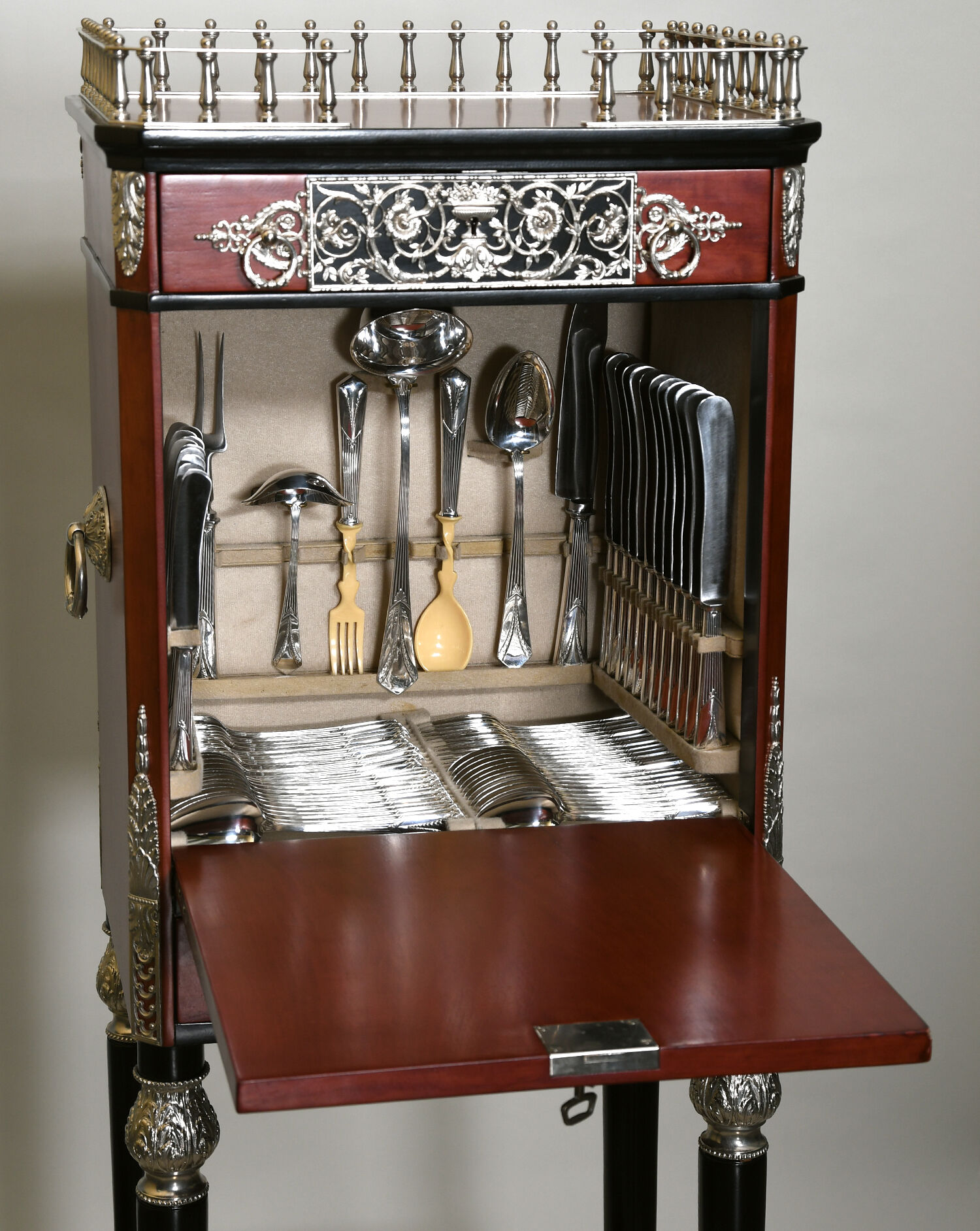 WMF219 (Silverplate) 135  Piece Estate Set by WMF Flatware-8