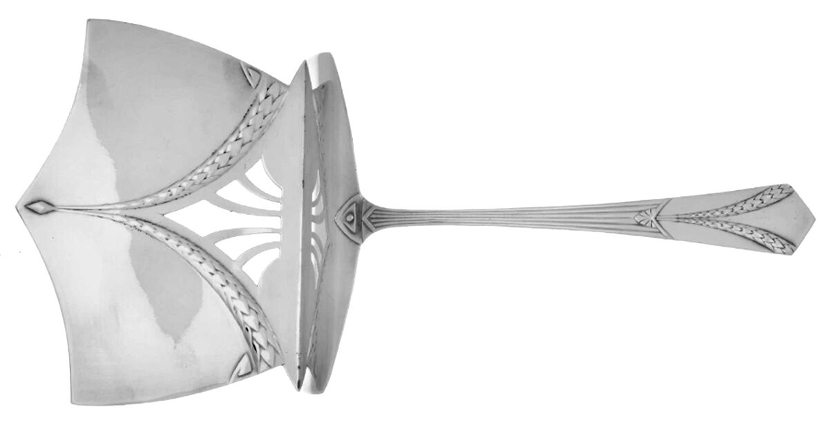 WMF219 (Silverplate) Solid Asparagus Server by WMF Flatware-1