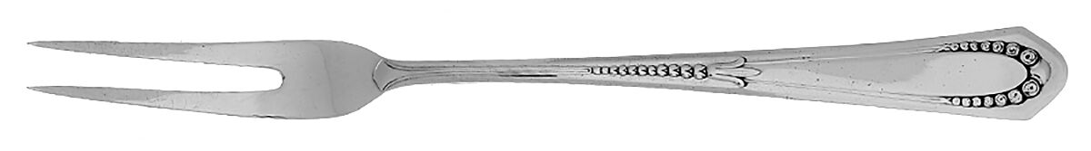 Roses-Roschen (Silverplate) Small Solid Cold Meat Serving Fork by WMF Flatware-1