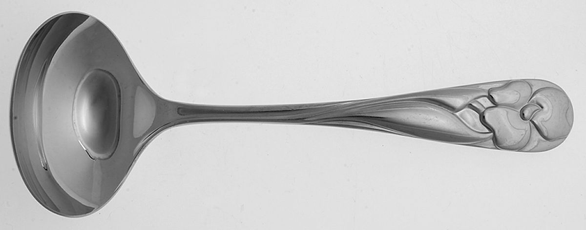 Adena (Stainless) Solid Gravy Ladle by Yamazaki-1