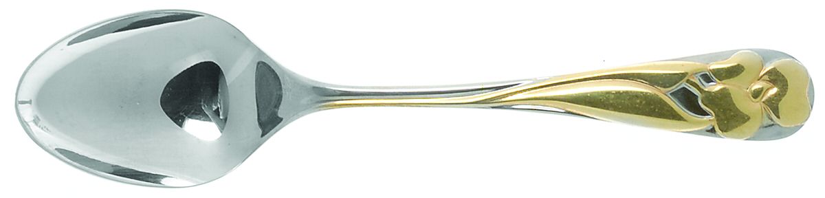 Adena (Stainless, Gold Accent) Teaspoon by Yamazaki-1