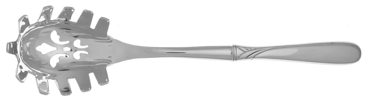 Affair (Stainless) Pasta Server with Stainless Bowl HC by Yamazaki-1