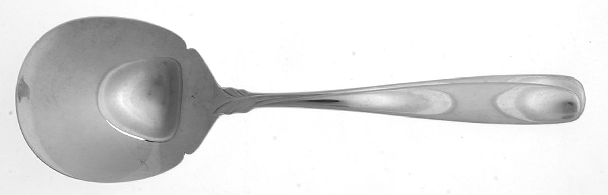 Affair (Stainless) Solid Serving Spoon by Yamazaki-1