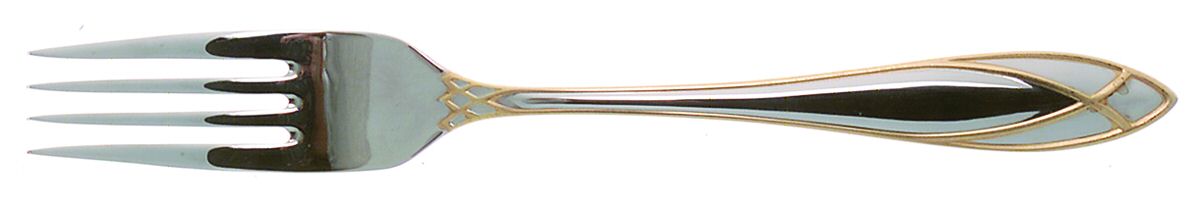 Alexandra (Stainless, Gold Accent) Fork by Yamazaki-1
