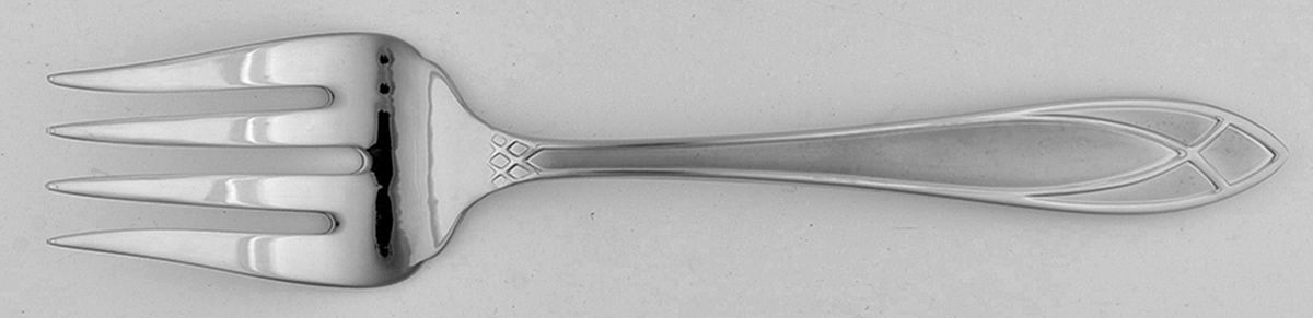 Alexandra Ice (Stainless) Solid Serving Fork by Yamazaki-1