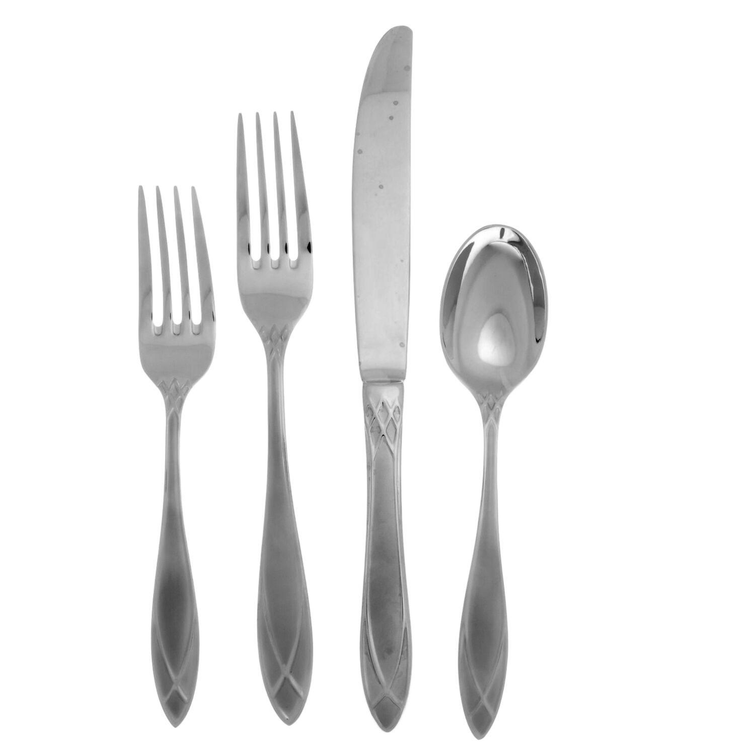 Alexandra Ice (Stainless) 4 Piece Place Setting by Yamazaki-1