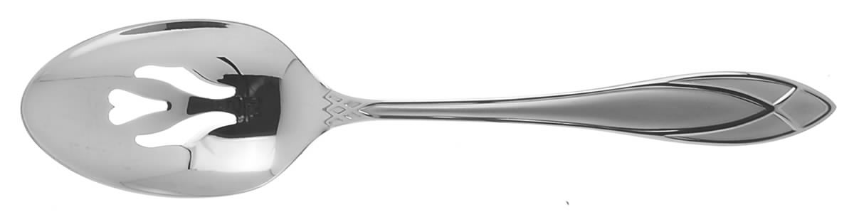 Alexandra Ice (Stainless) Pierced Tablespoon (Serving Spoon) by Yamazaki-1