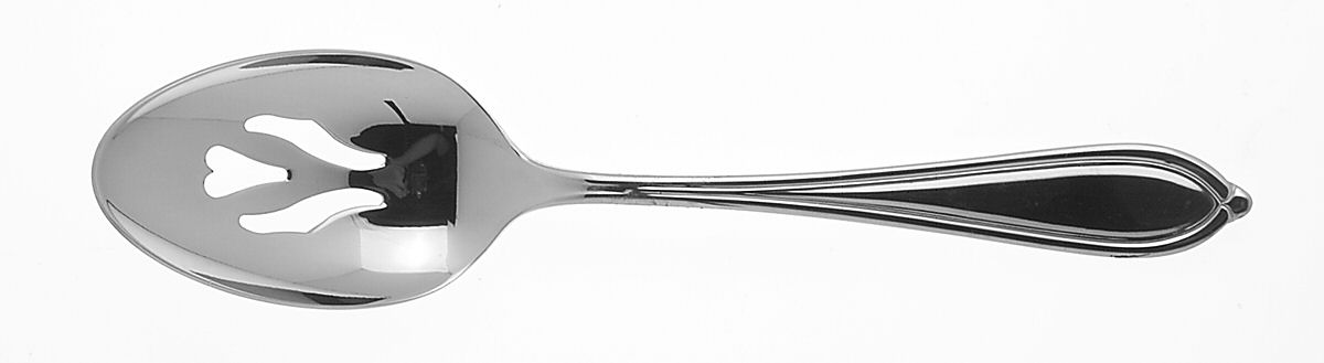 Ariana (Stainless) Pierced Tablespoon (Serving Spoon) by Yamazaki-1