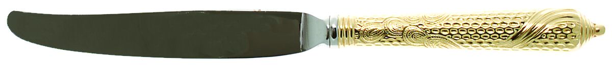 Byzantine (Gold Electroplate) Modern Hollow Knife by Yamazaki-1