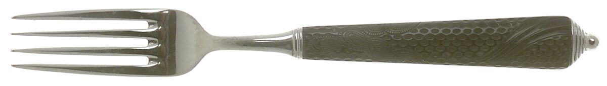 Byzantine (Stainless, Black Handle) Fork by Yamazaki-1