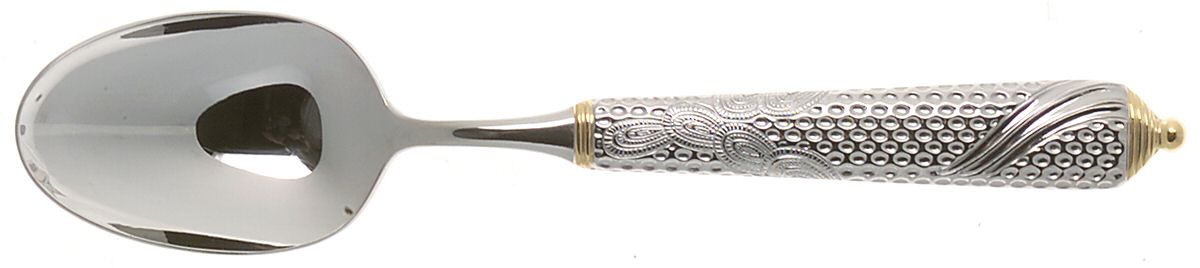 Byzantine (Stainless-Gold Accent) Teaspoon by Yamazaki-1