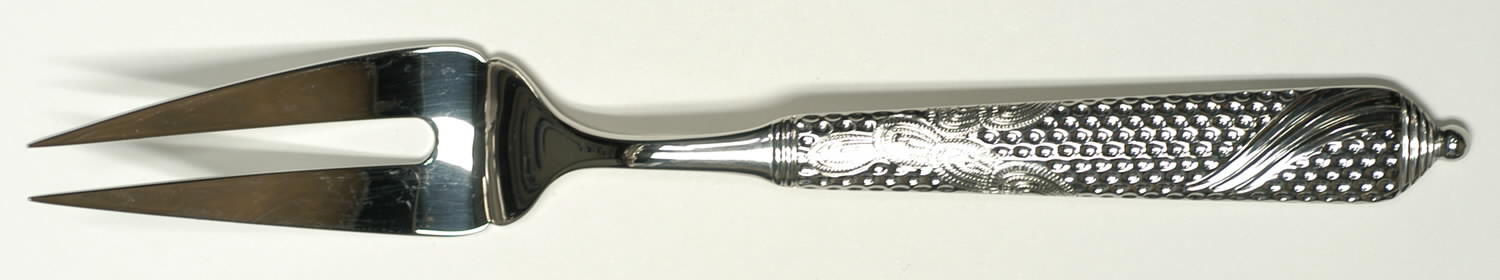 Byzantine (Stainless) Large Solid Cold Meat Serving Fork by Yamazaki-1