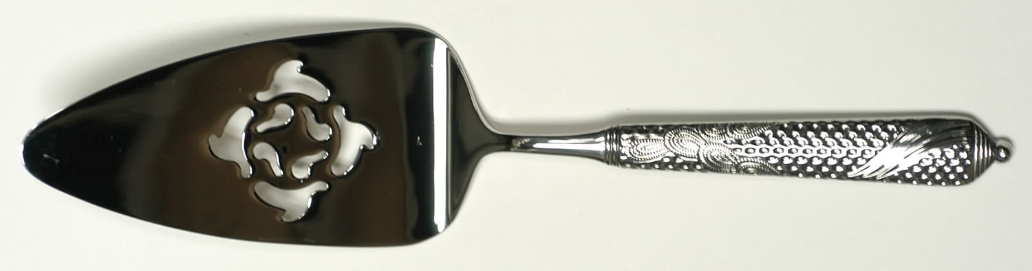 Byzantine (Stainless) Pierced Solid Pastry Server by Yamazaki-1