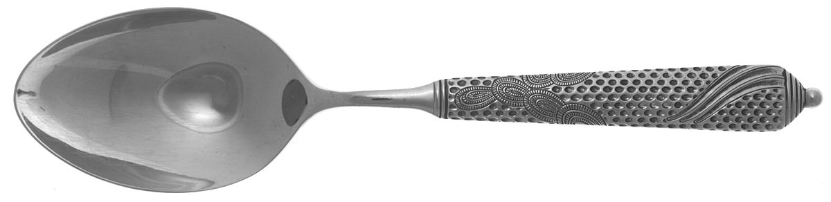 Byzantine (Stainless) Tablespoon (Serving Spoon) by Yamazaki-1