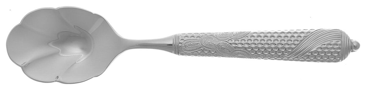 Byzantine (Stainless) Sugar Shell Spoon by Yamazaki-1