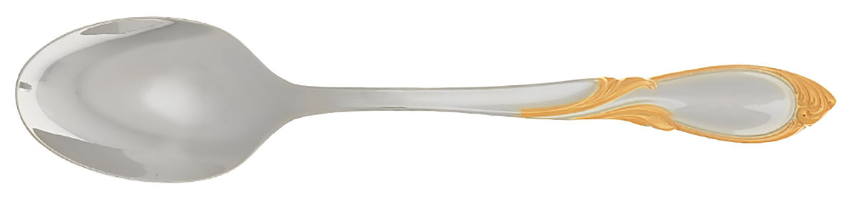 Cache (Stainless-Gold Accent) Teaspoon by Yamazaki-1