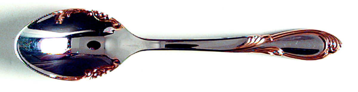 Cache (Stainless-Gold Accent) Demitasse Spoon by Yamazaki-1