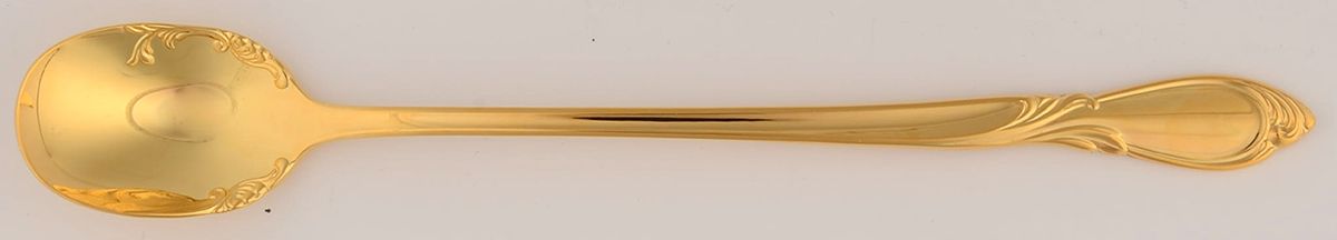 Cache-24k (Gold Electroplate) Iced Tea Spoon by Yamazaki-1