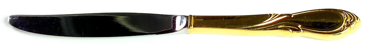 Cache-24k (Gold Electroplate) Modern Hollow Knife by Yamazaki-1