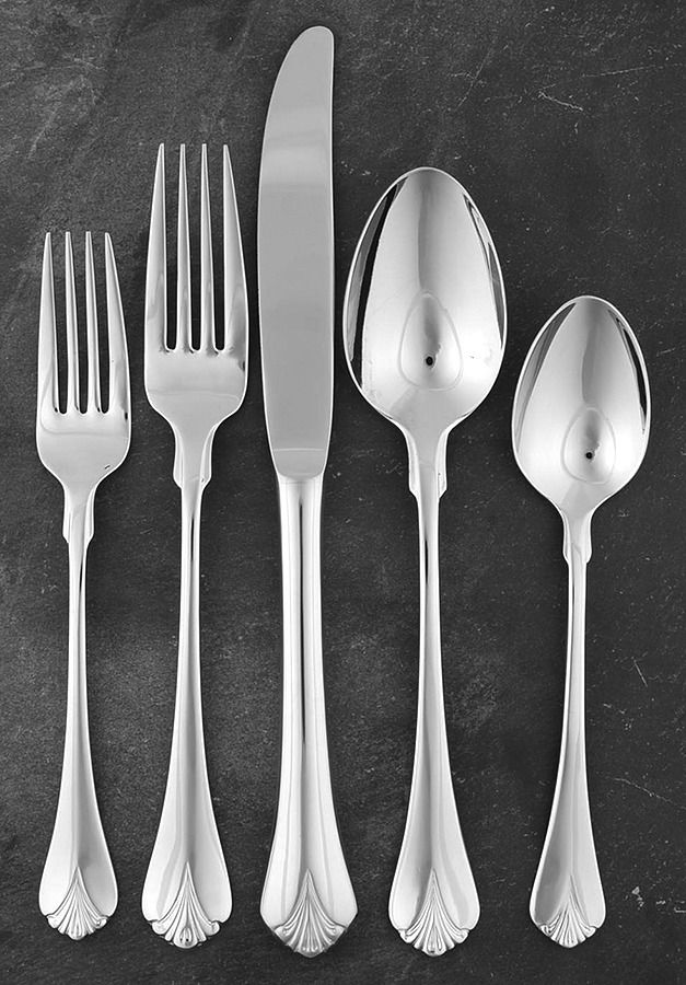 Cara (Stainless) 5 Piece Place Setting by Yamazaki-1