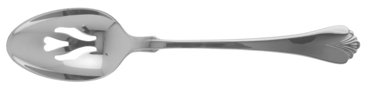 Cara (Stainless) Pierced Tablespoon (Serving Spoon) by Yamazaki-1