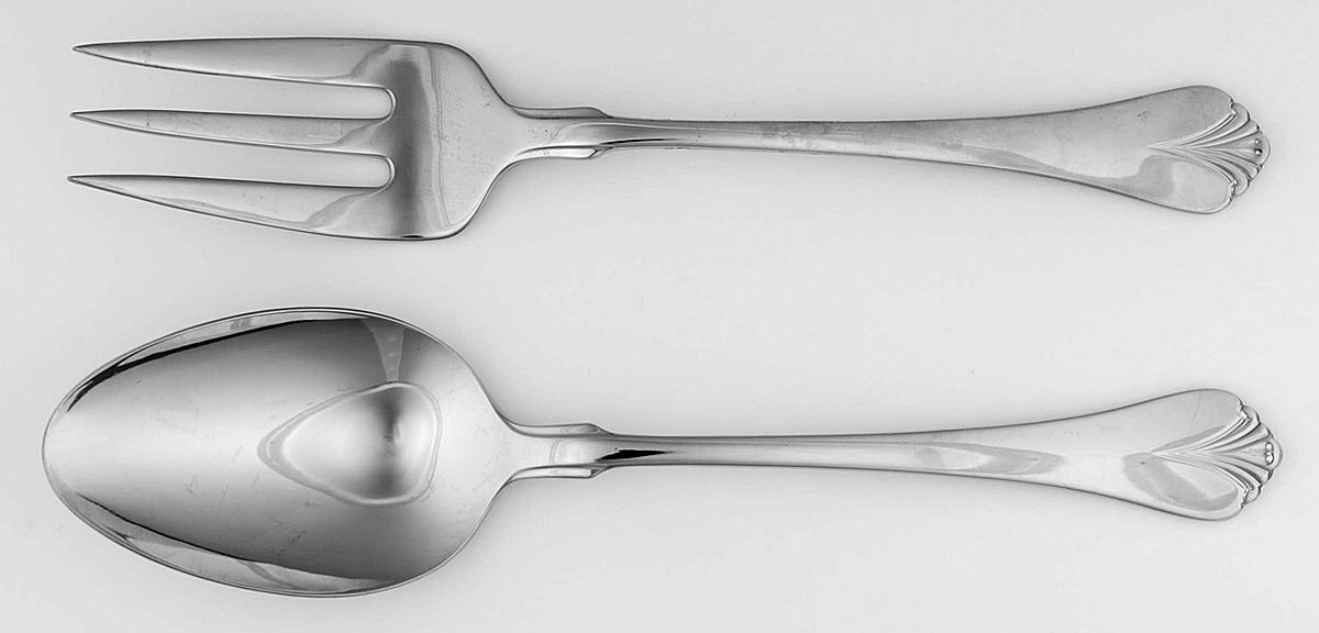 Cara (Stainless) Solid Serving Set by Yamazaki-1