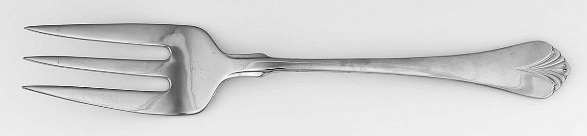 Cara (Stainless) Solid Serving Fork by Yamazaki-1