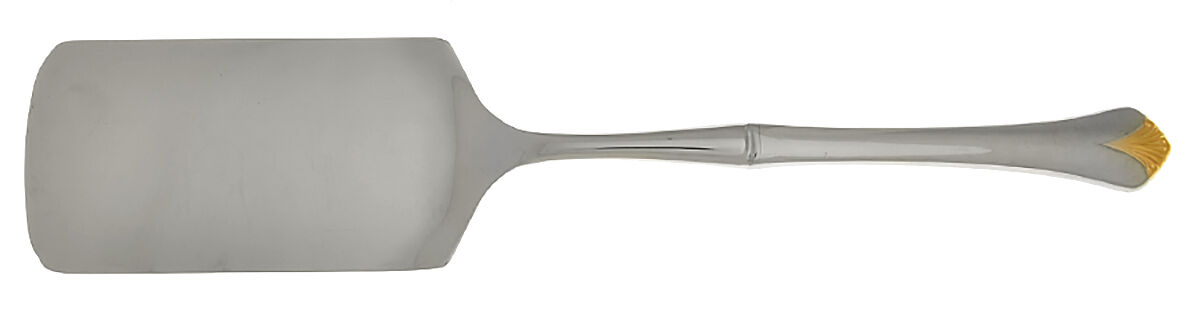 Cara (Stainless, Gold Accent) Lasagna Server with Stainless Blade HC by Yamazaki-1
