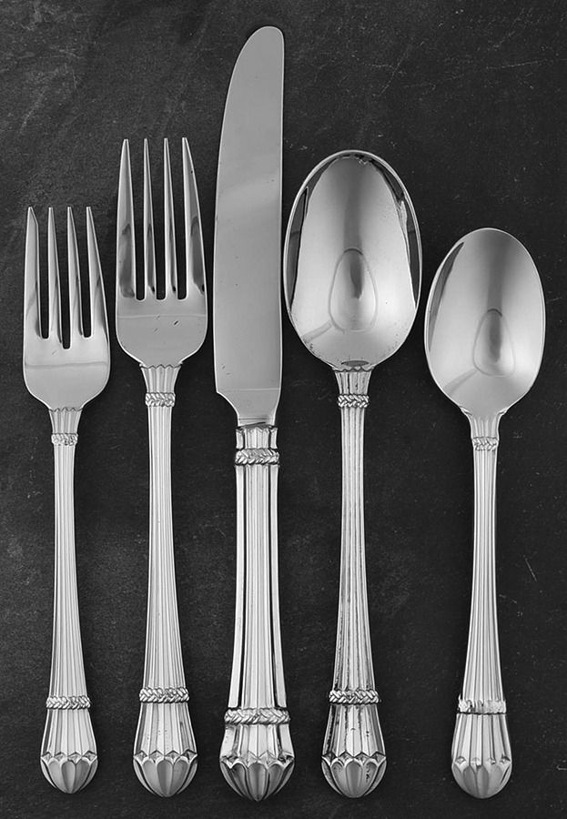 Carouselle (Stainless-Glossy Finish) 5 Piece Place Setting by Yamazaki-1