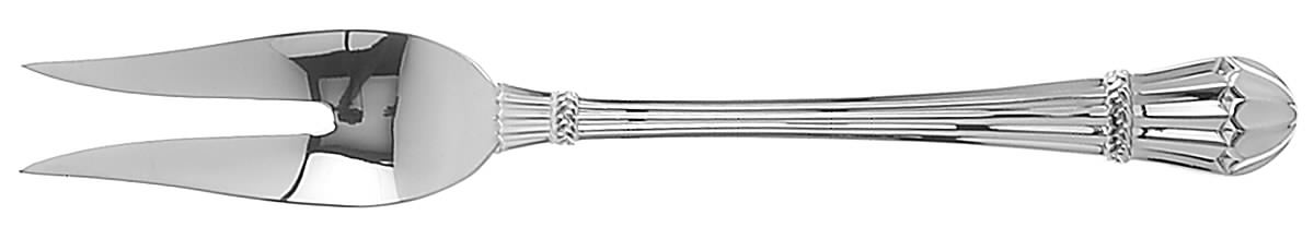 Carouselle (Stainless-Glossy Finish) Large Solid Cold Meat Serving Fork by Yamazaki-1