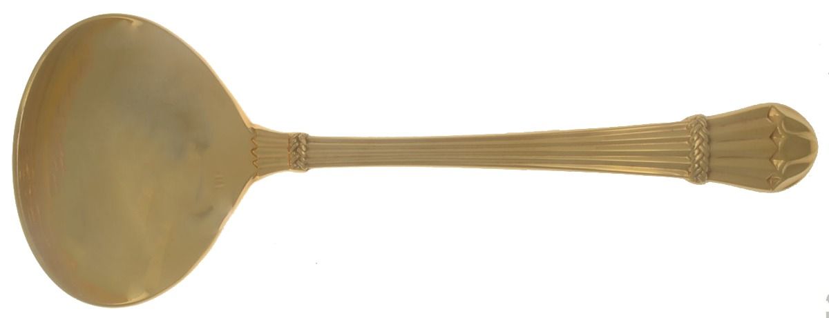 Carouselle-Gold Solid Gravy Ladle by Yamazaki-1