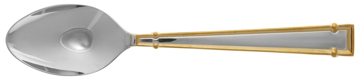 Cartouche (Stainless, Gold Accent) Teaspoon by Yamazaki-1