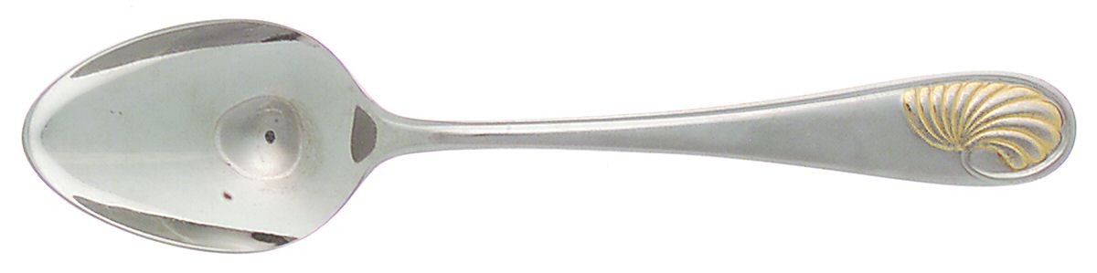 Celine (Stainless, Gold Accent) Teaspoon by Yamazaki-1