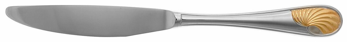 Celine (Stainless, Gold Accent) Modern Hollow Knife by Yamazaki-1