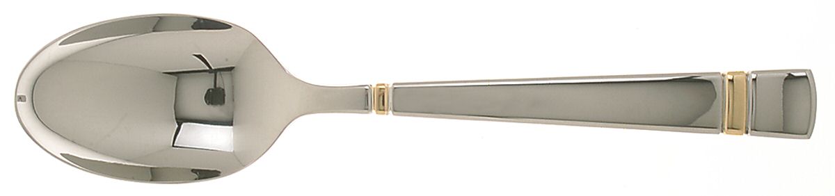 Chelsea-Gold Accent (Stainless, Glossy) Place/Oval Soup Spoon by Yamazaki-1