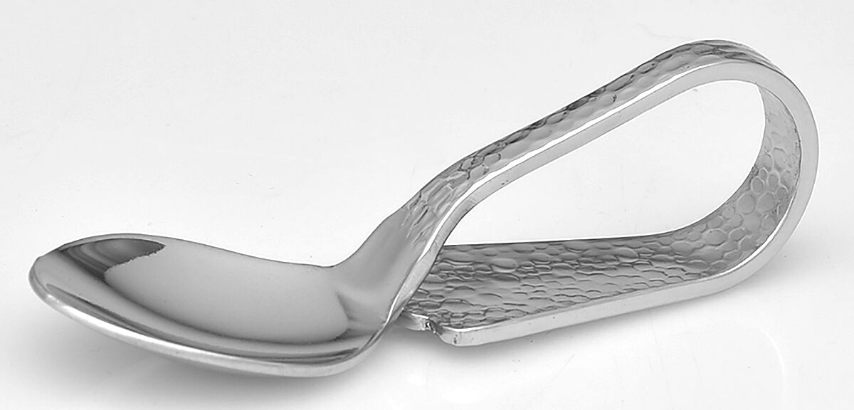 Country Hammersmith (Stainless) Baby Spoon with Curved Handle HC by Yamazaki-1