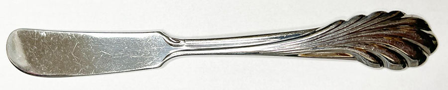 Cove (Stainless-Glossy) Flat Handle Butter Spreader by Yamazaki-1