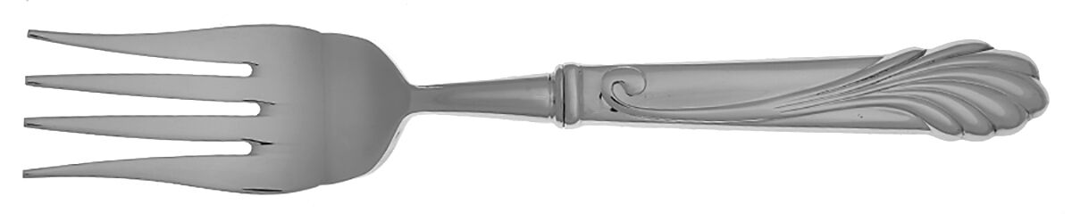 Cove (Stainless-Glossy) Cold Meat Fork Large, Stainless Tines HC by Yamazaki-1