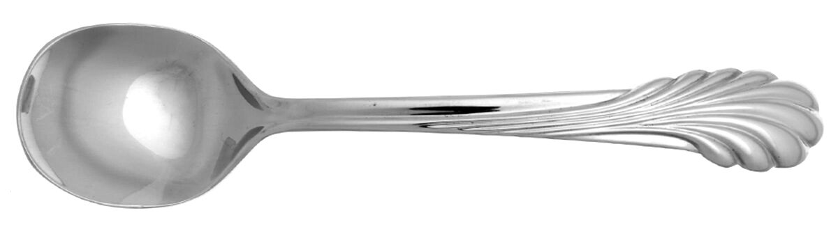 Cove (Stainless-Glossy) Round Bowl Soup Spoon (Cream Soup) HC by Yamazaki-1