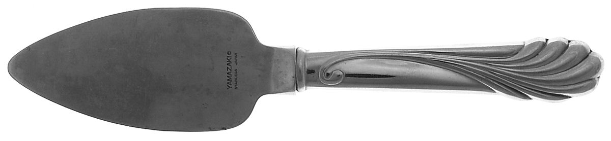 Cove (Stainless-Glossy) Cheese Server with Stainless Blade by Yamazaki-1