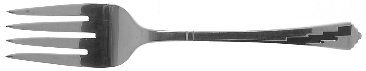 Dakota-Black (Stainless, Black Accent) Solid Serving Fork by Yamazaki-1