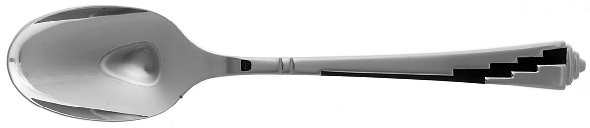 Dakota-Black (Stainless, Black Accent) Teaspoon by Yamazaki-1