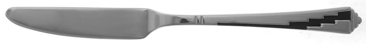 Dakota-Black (Stainless, Black Accent) Flat Handle Master Butter Knife by Yamazaki-1