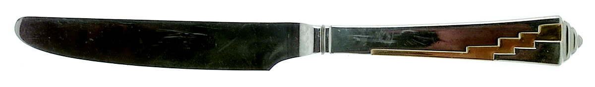 Dakota-Gold Accent (Stainless, Gold Accent) New French Hollow Knife by Yamazaki-1