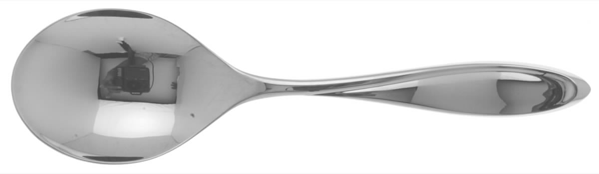 Escapade (Stainless) Solid Serving Spoon by Yamazaki-1